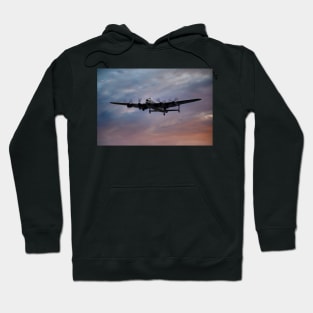 Avro Lancaster at Sunset Hoodie